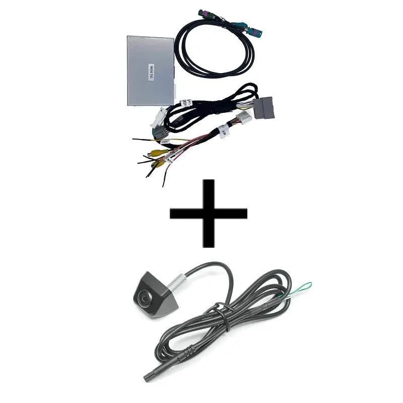 Décodeur de boîte de caméra arrière avec guide de stationnement dynamique, interface de voiture de s
