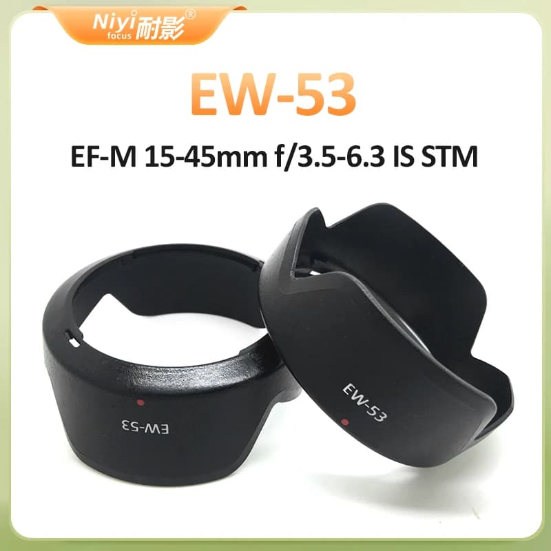 Accessoires de caméra pare-soleil de caméra Canon ET-83D ET-86 EW-53 EW-72 ES-68II ES-71II ES-79II E