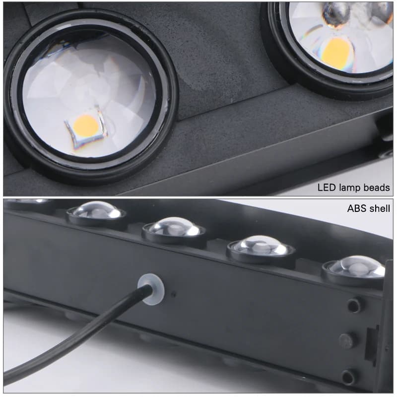 Mur LED lampe 4/6/8/10 lampes murales extérieures haut et bas vers l'éclairage pour la décoration de