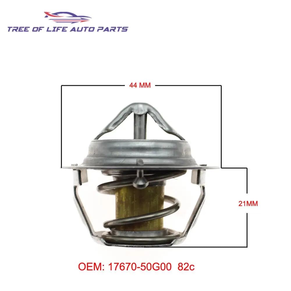 Thermostat de liquide de refroidissement moteur 17670-50G00 82c, pour CHEVROLET DAEWOO MATIZ SPARK D