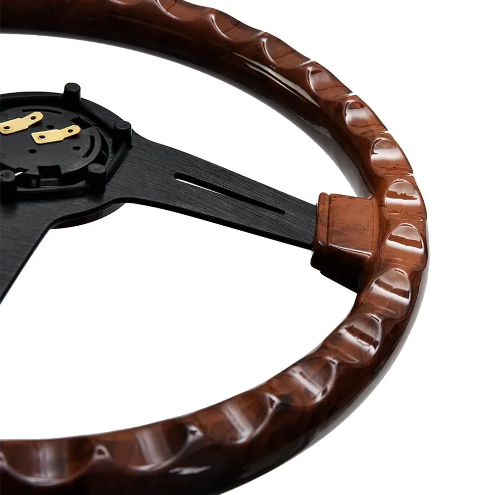Nardi 14 pouces volant de course à Grain de bois 350mm ND rétro volants de Sport à la dérive de maïs