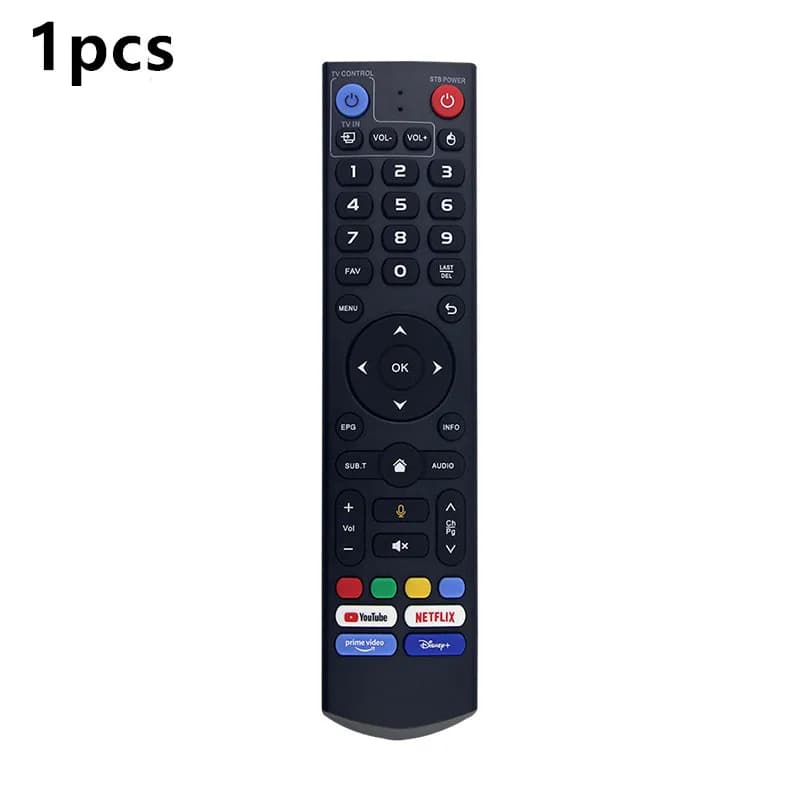 Télécommande V3 Plus V5 compatible avec les pièces de rechange du décodeur vSeeBox (sans voix)
