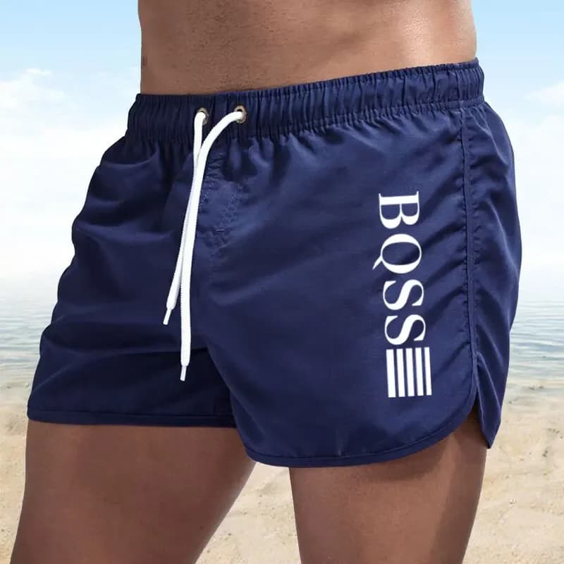 Shorts d'été pour hommes à séchage rapide, respirants, en filet, pour la natation, le surf, la plage