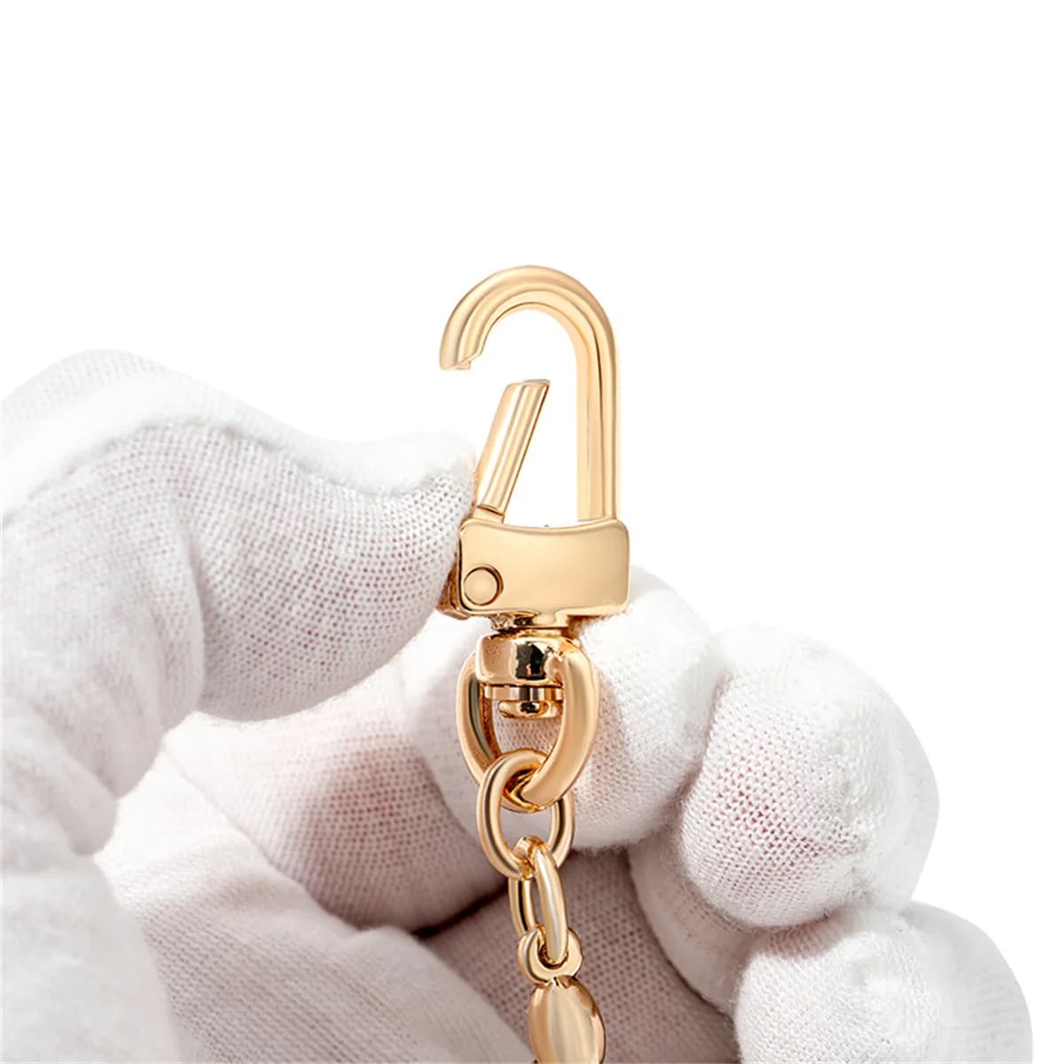 HOLIN – chaîne à pendentif en perles pour Speedy Nano, en métal de haute qualité, trèfle à quatre fe