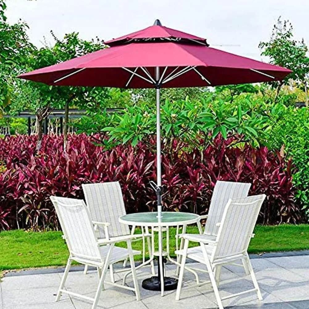 Ensemble de bouchons d'anneau de trou de parapluie de table, couvercle d'anneau de parapluie en sili