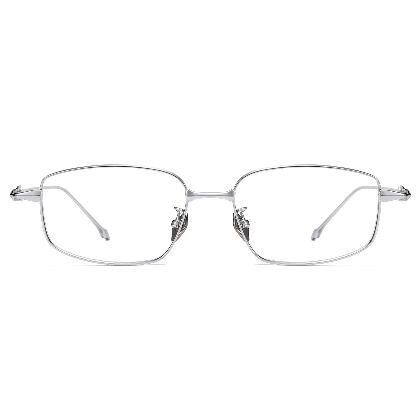 FIRADA nouvelle mode lunettes confortables rétro carré titane lunettes optique Prescription lunettes