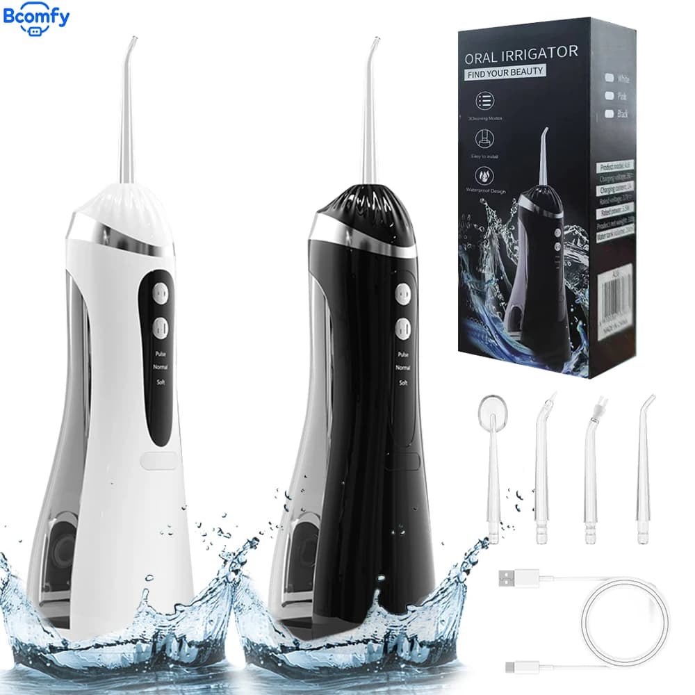 Irrigateur buccal électrique, hydropulseur Portable, nettoyage dentaire domestique, Rechargeable, ét
