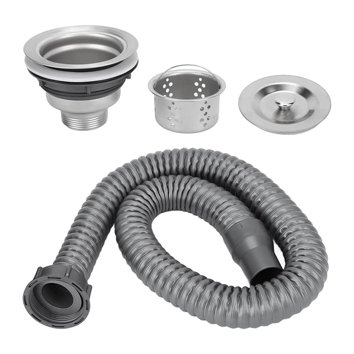 Bouchon de vidange bouchon d'évier en acier inoxydable, bouchon de vidange de lavabo de shampoing de