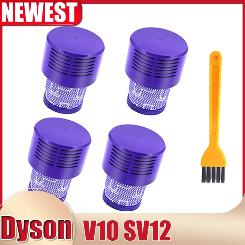 Grande unité de filtre lavable pour aspirateur sans fil Dyson V10 Sv12 Cyclone Animal, nettoyage Tot