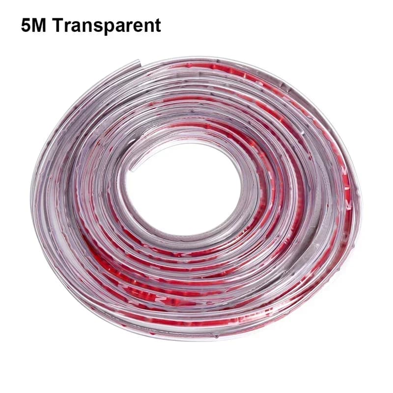 Bande de Protection contre les rayures pour bord de porte de voiture, 5M, Type U, moulage en caoutch