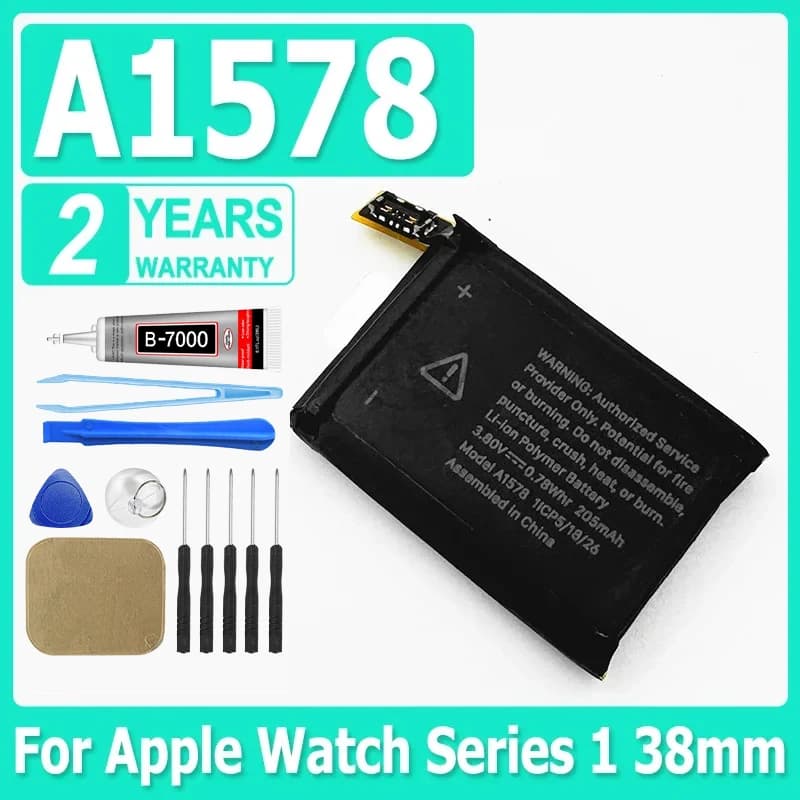 Batterie de remplacement A1578 A1579 pour Apple watch Series1 38mm série 1 42mm Batteries A1553 A180