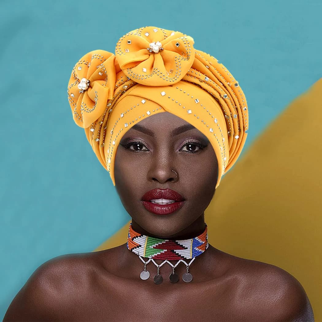Cravate de sauna de luxe pour femmes, enveloppes de tête féminines, bonnet Colorban pour femme, pièc
