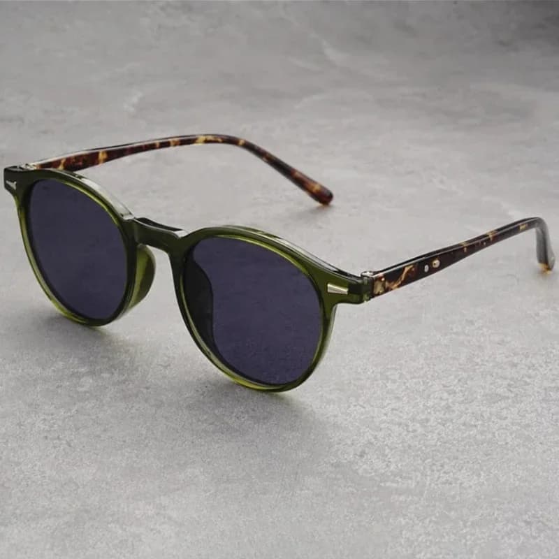 Lunettes de soleil rondes pour myopie, petite monture, rétro, marque de styliste, UV400, lunettes po