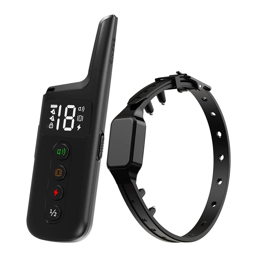 Collier d'Entraînement Surround pour Chien, Anti-Aboiement, Étanche, Rechargeable, Télécommande Élec