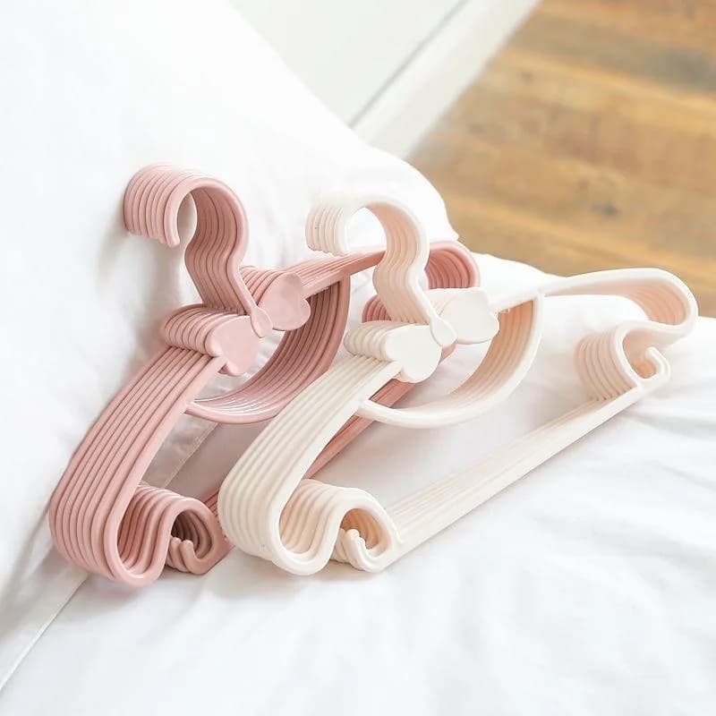 Porte-vêtements en plastique pour bébé, 5/10/20 pièces, Portable, affichage de serviettes, écharpes,