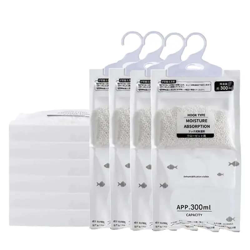 5/3/1 pièces absorbeur d'humidité suspendus séchage vêtements déshumidificateur garde-robe déshumidi