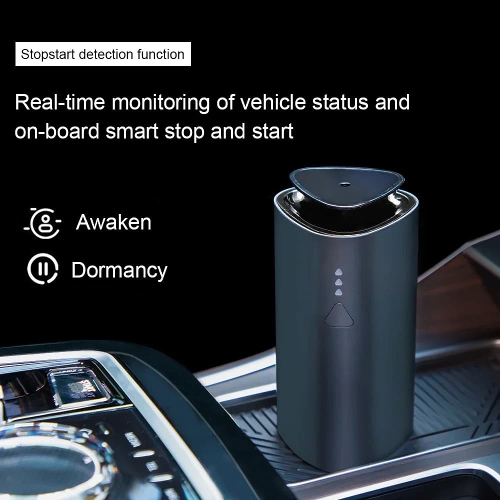 NAMSTE diffuseur de voiture humidificateur purificateur d'air automatique Aromo désodorisant USB cha