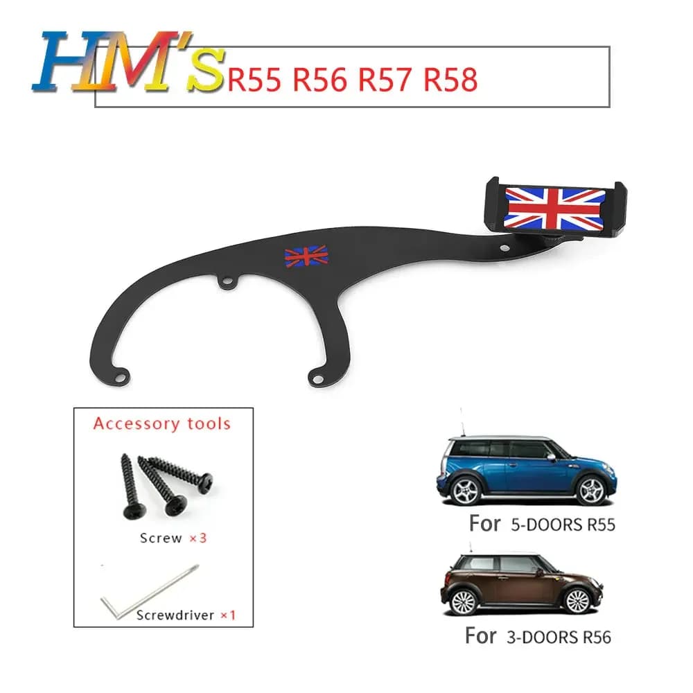 Support de téléphone pour MINI R55 R56 R57 R60 R61 Countryman Clubman, support de voiture pour MINI 
