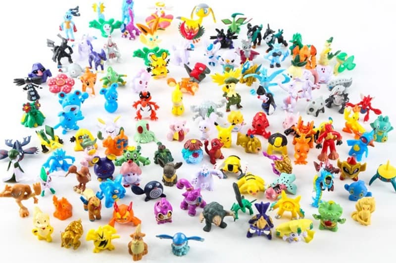 Mini figurines Pokemon Pikachu, 24 pièces, Charizard Charmander écureuil Venusaur, Collection en PVC