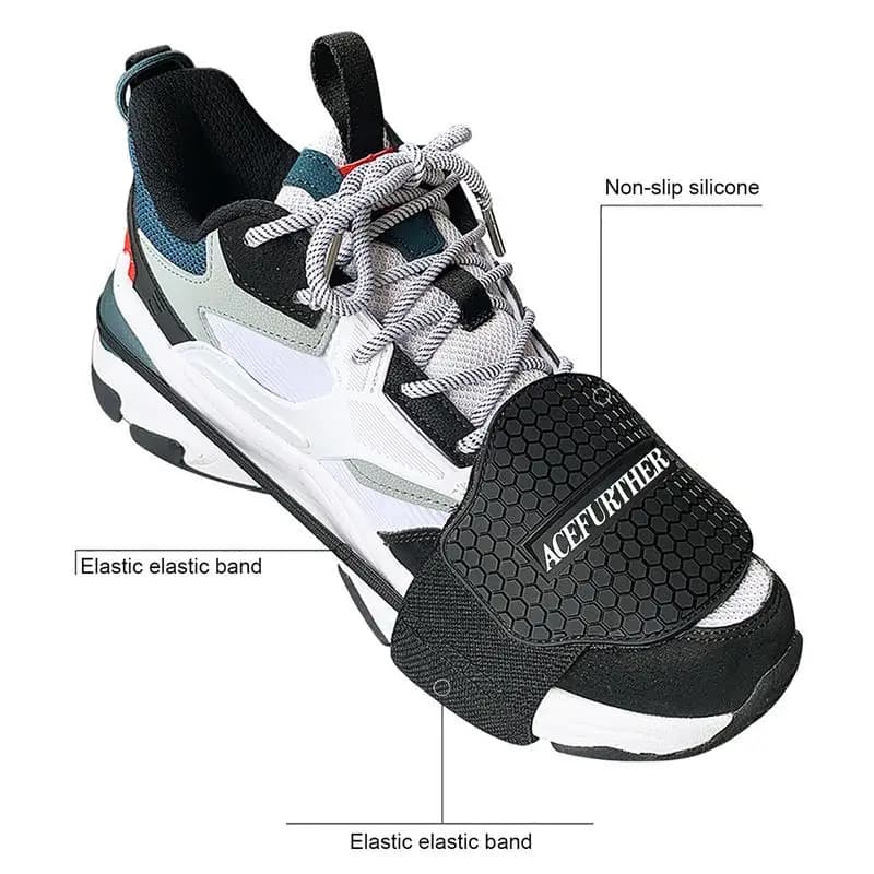 Protecteur de chaussures de moto pour hommes, protecteur de bottes, couvre-bottes, manette de vitess