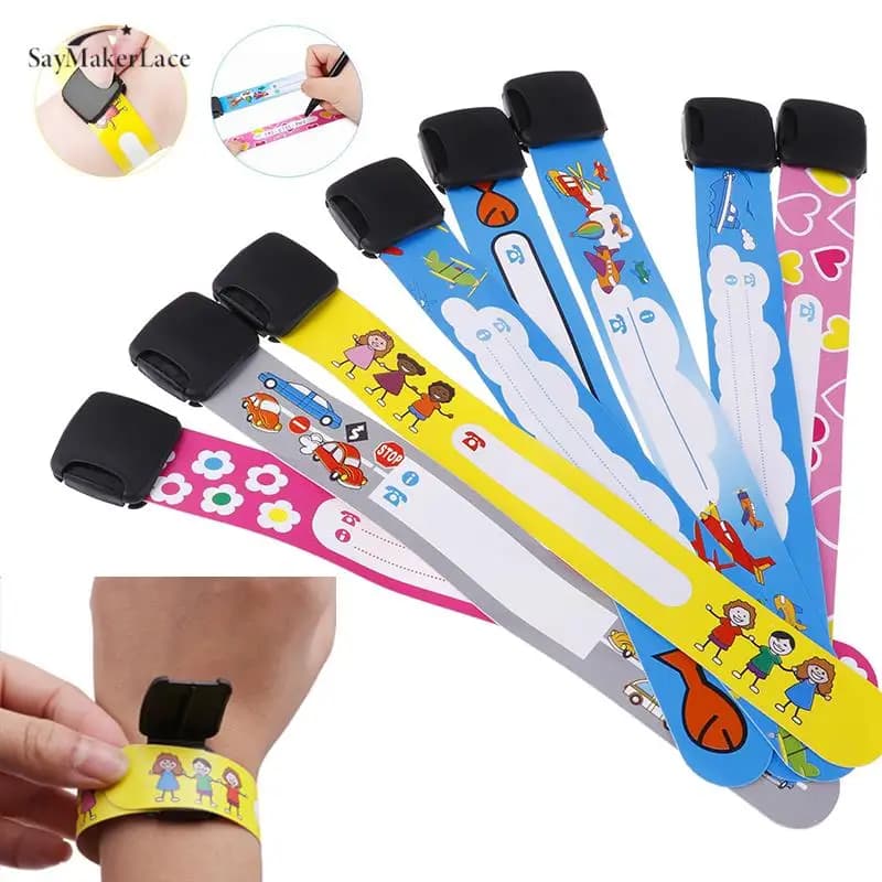 Bracelet de voyage en plein air pour enfants, bracelet anti-perte sûr, bracelet de sécurité pour enf