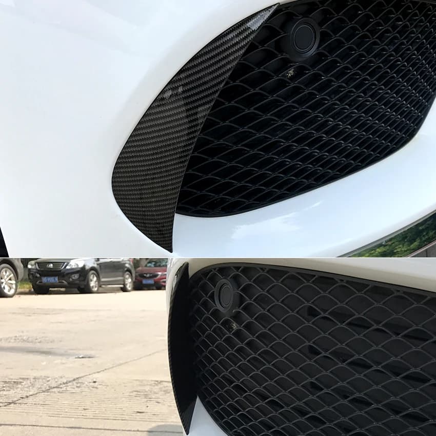 Garniture de couvercle de sortie d'air de pare-chocs avant de voiture, pour Mercedes Benz W205 class