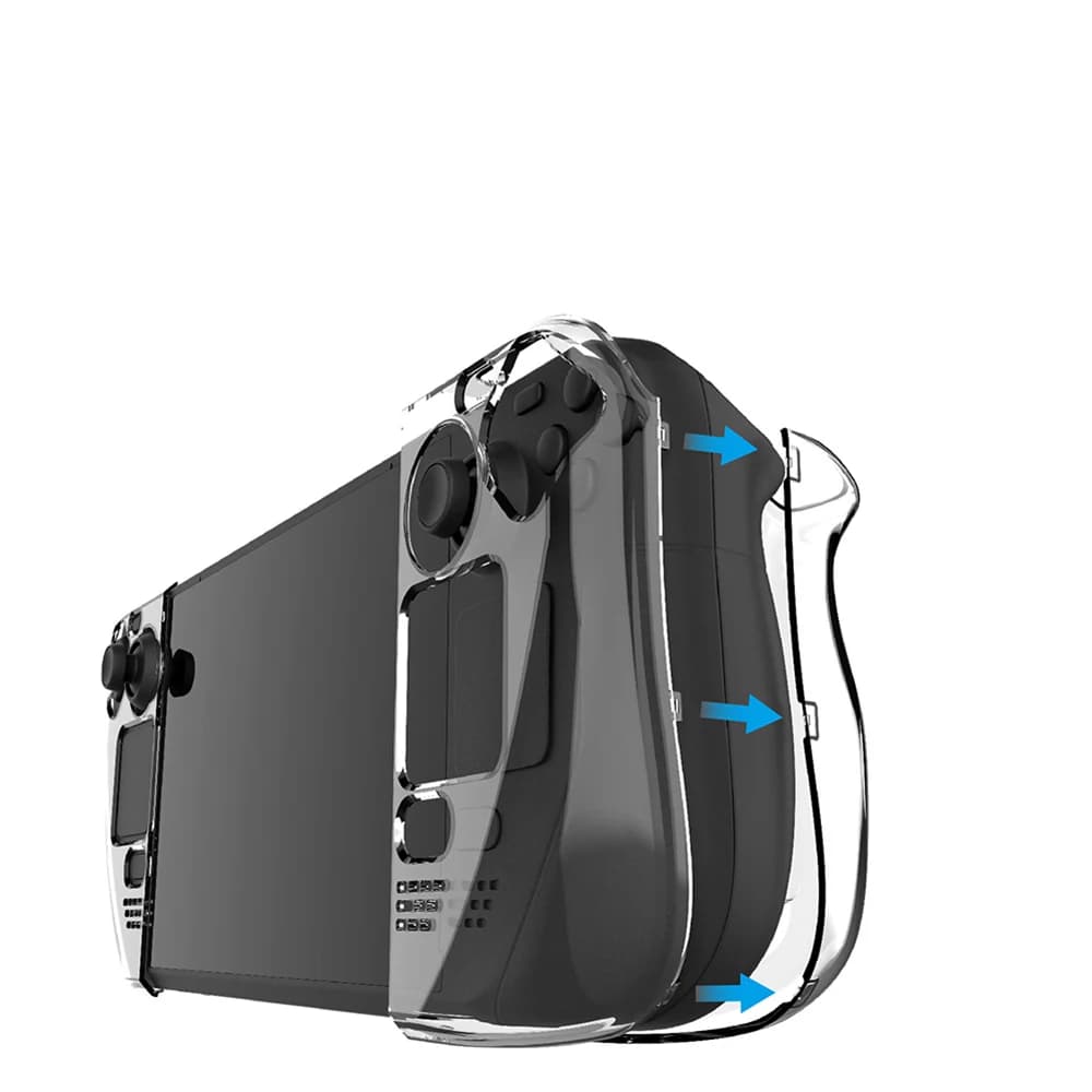 Étui de protection pour pont à vapeur en cristal détachable, coque pour contrôleur OLED, accessoires