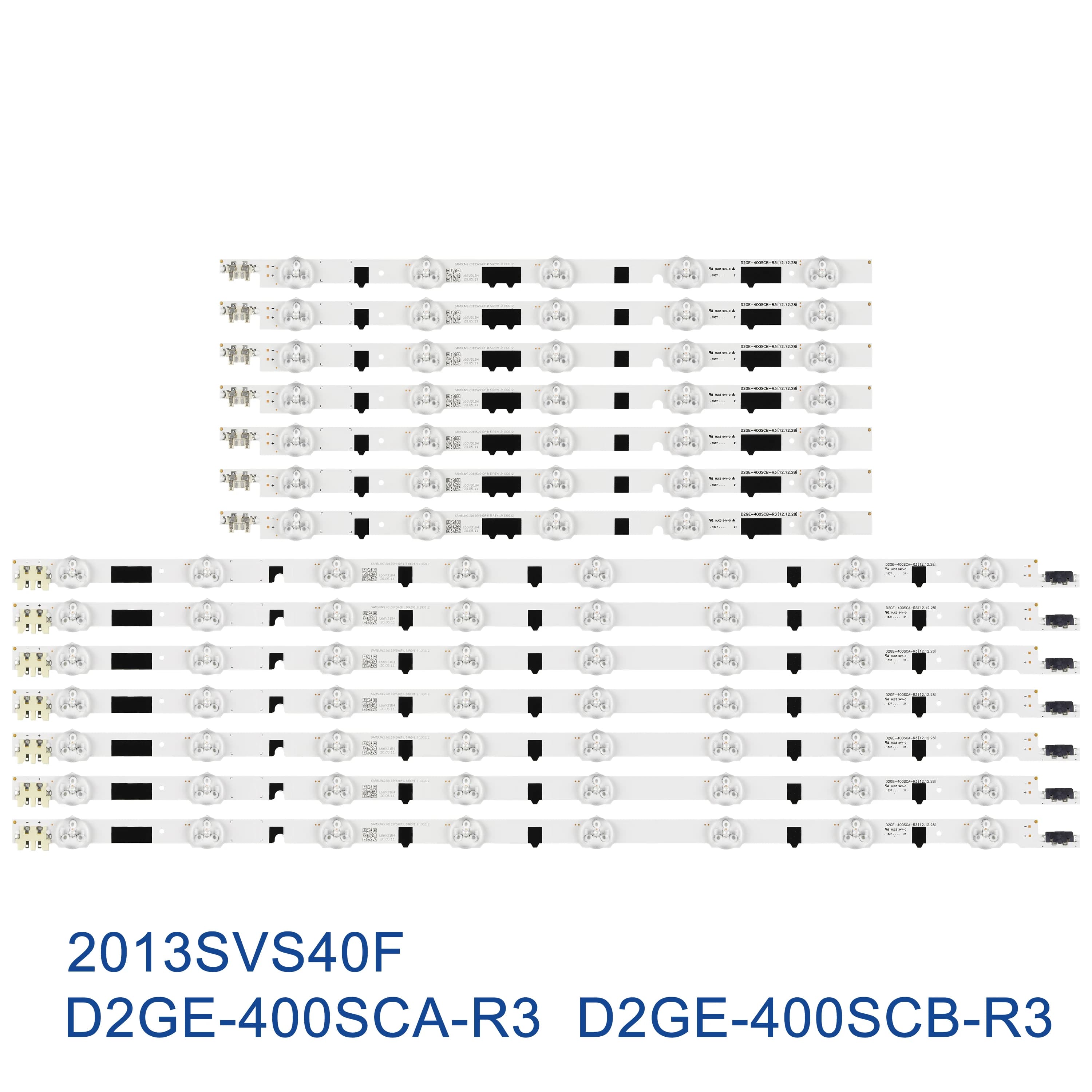 Bande LED pour UN40F6400 UE40F6500 UE40F6200AK UE40F5300 UE40F6800 UE40F6510 UA40F5000 AJ UE40F6650 