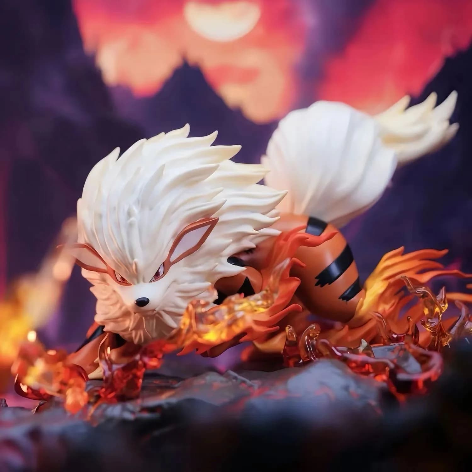 Figurine de dessin animé Pokemon GK Arcanine, 9cm, modèle de Collection en PVC, ornements, Statue, p
