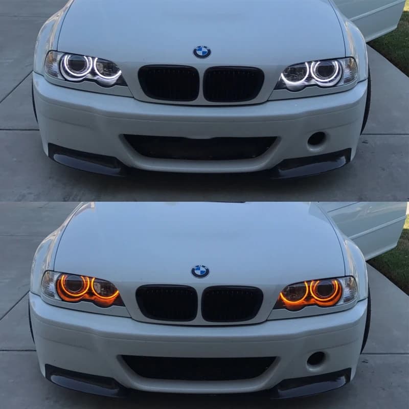 Pour BMW série 3 E46 316i 318i 320d 323i 328i 330i 325xi 330d 1998-2005 Excellent LED coton yeux d'a