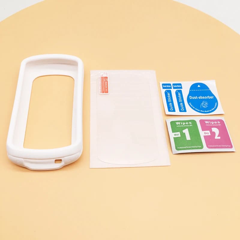 Coque Garmin Edge 1040 avec Film en verre trempé, nouvelle coque en silicone et protecteur d'écran p