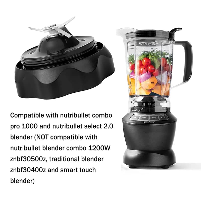 Pièces de rechange de lame de mélangeur Pro 1000W 1200W, adaptées aux mélangeurs Nutribullet Combo P