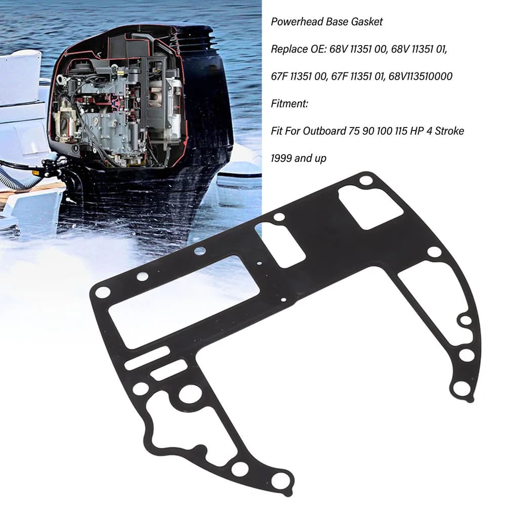 Joint de Base Powerhead 68V 11351 00, joint de culasse de remplacement pour hors-bord YAMAHA 75 90 1
