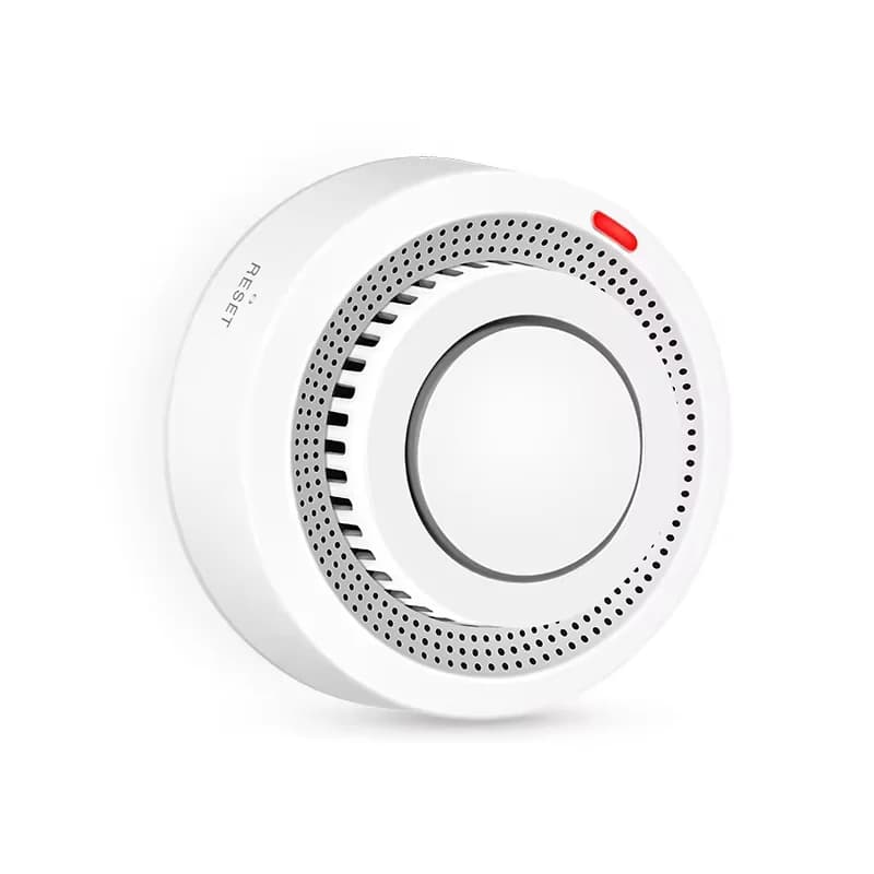 360 °   Détection complète, détecteur de fumée intelligent Tuya WiFi, surveillance à distance de la 