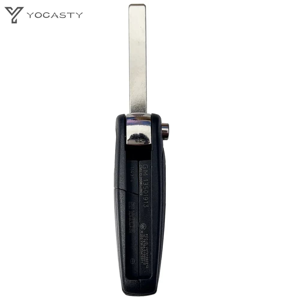 YOCASTY 433MHz PCF7941E clé de voiture à distance pour 2009 - 2017 Chevrolet Opel Vauxhall Astra J C