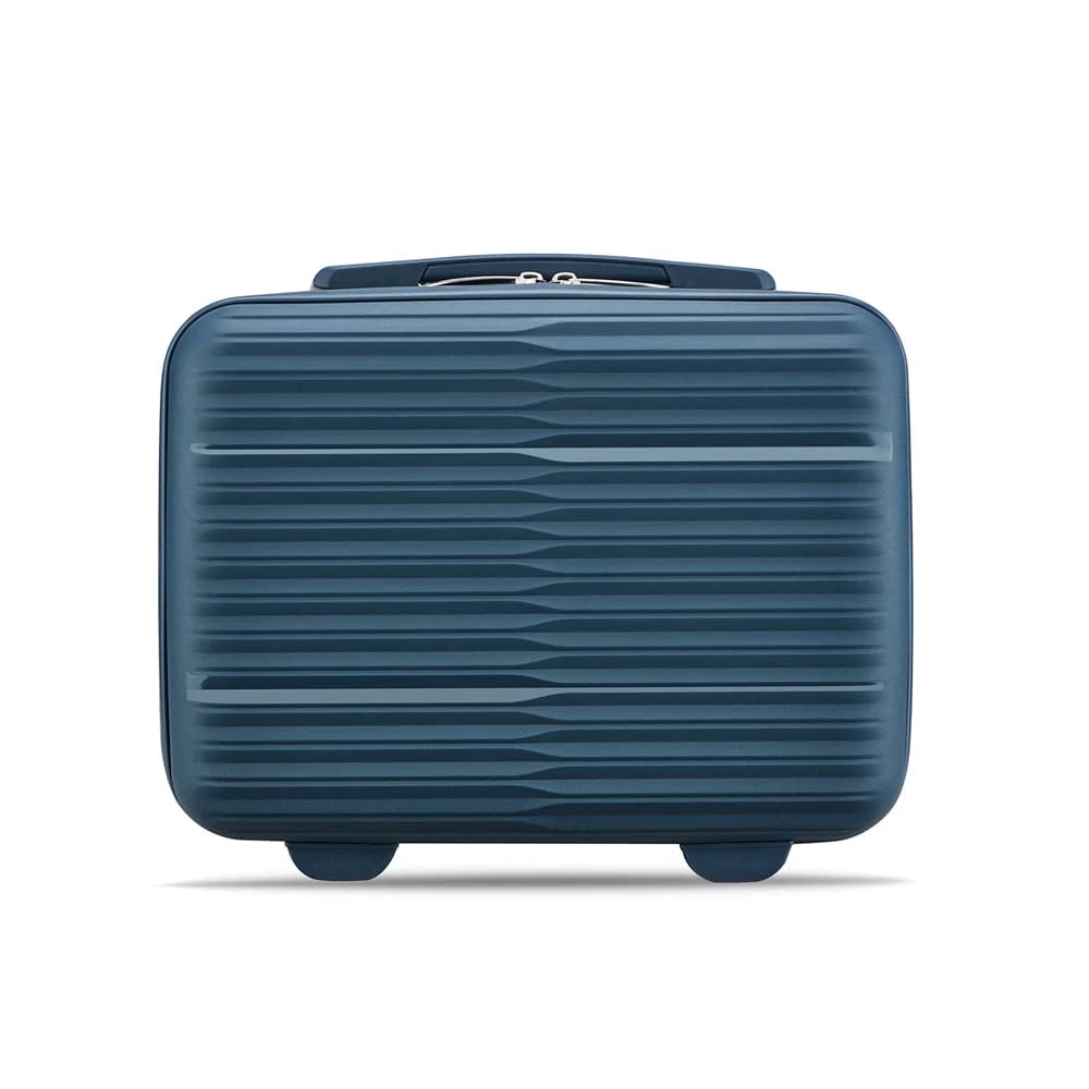 Valise de voyage 14 pouces avec fermeture éclair, noire/rose/bleue/blanche/rouge, pour femmes/hommes