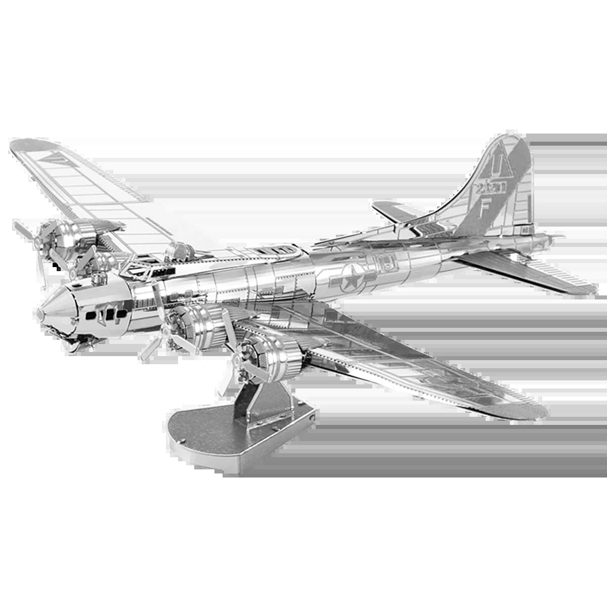 Kit de Puzzle en métal 3D d'avion, bricolage, puzzle découpé au Laser, jouet pour enfants