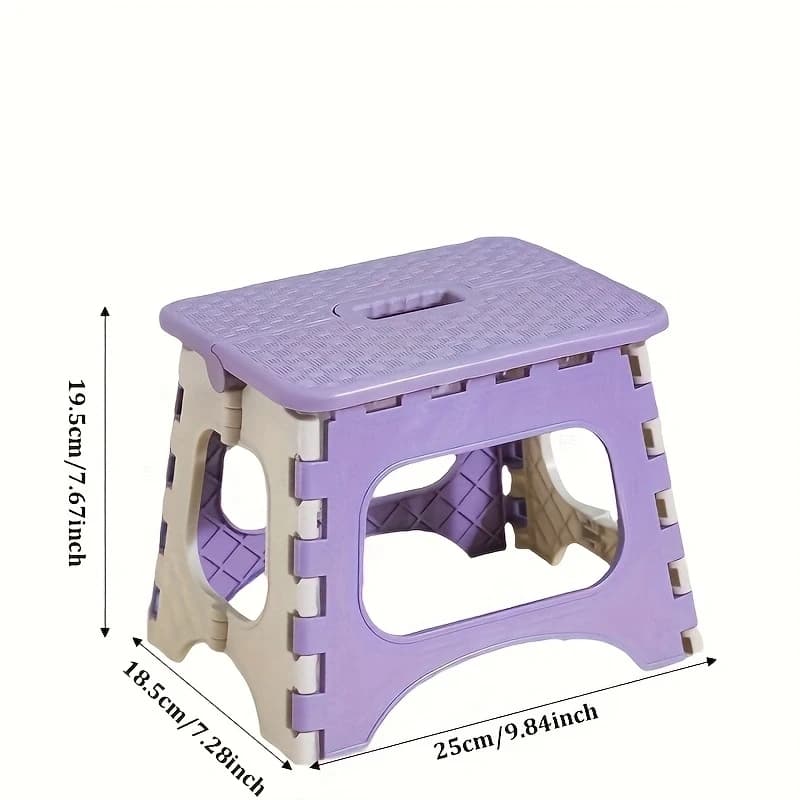 Tabouret pliant d'extérieur, Mini tabouret bas, petit tabouret pliant pour enfants, tabouret épais e