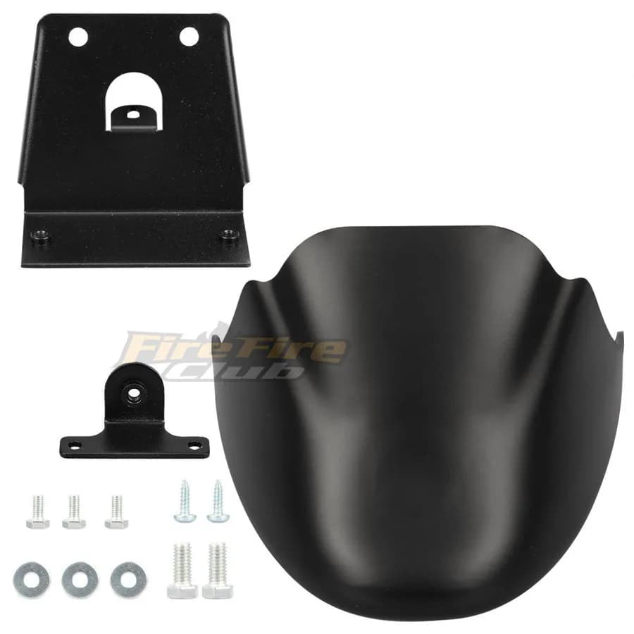 Becquet inférieur avant noir pour moto, garde-boue, carénage de menton pour Harley XL Sportster 883 