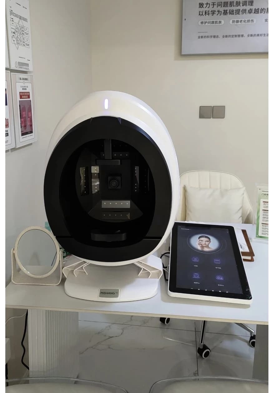 Nouvel analyseur de peau 3D, appareil d'analyse de la peau 15,6 pouces, analyseur facial, scanner d'
