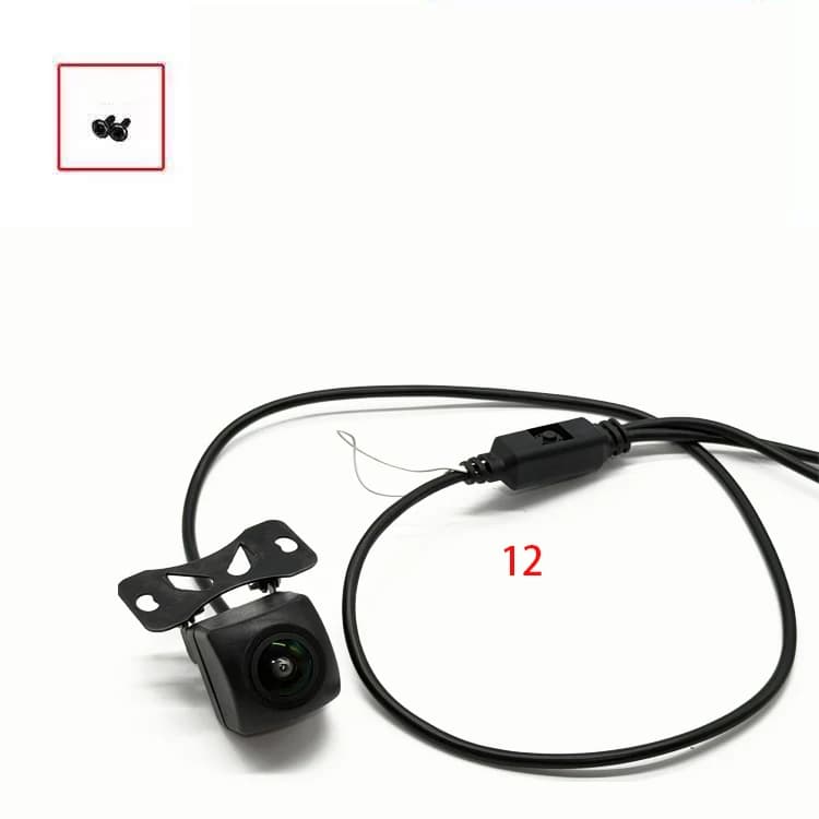Caméra de recul universelle HD avec vision nocturne, étanche, 170 degrés, pour navigation automobile