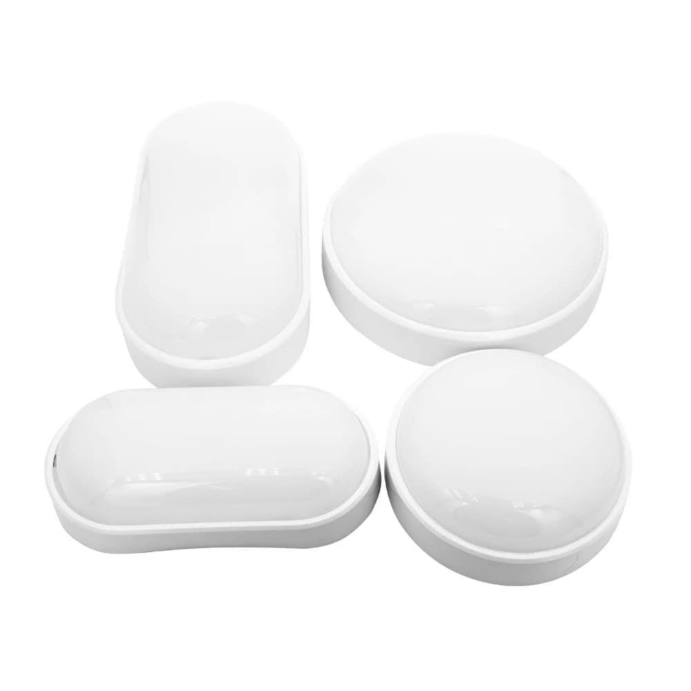 16W 20W extérieur mur LED lampe jardin porche Surface monté ovale applique éclairage salle de bain é