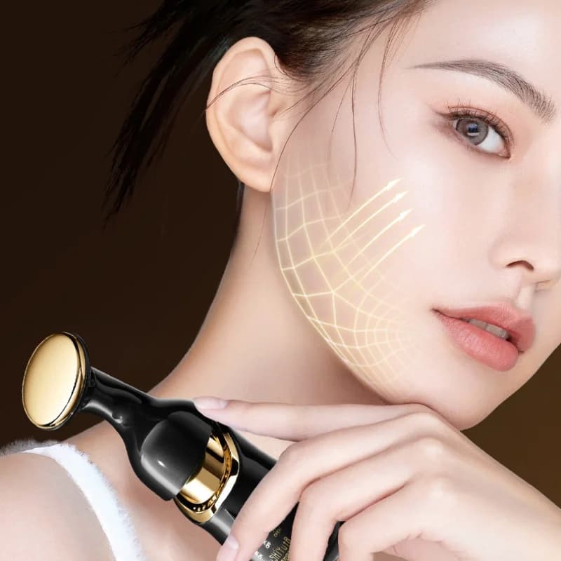 Appareil de Lifting du visage, Massage du cou et des yeux, introducteur, rajeunissement de la peau à