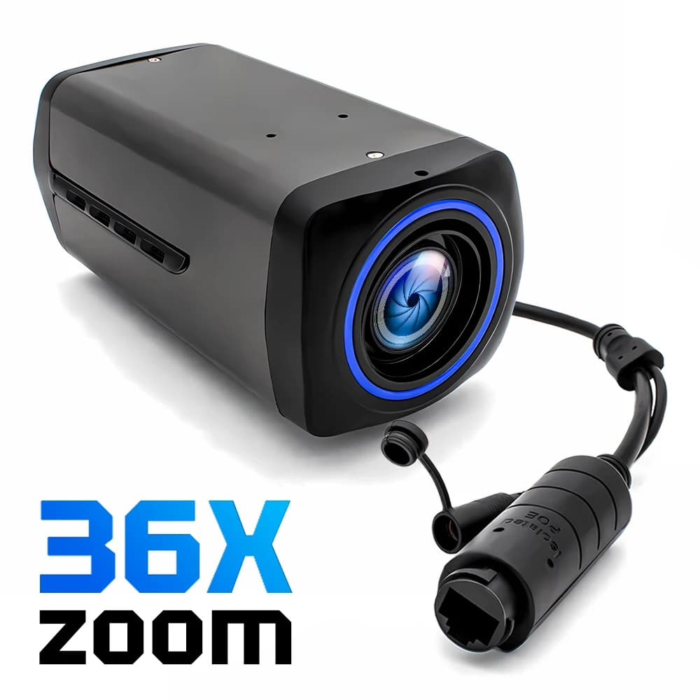 WGWK 4K 36X Zoom caméra mise au point automatique H.265 Webcam télécommande motorisée 5MP haute vite
