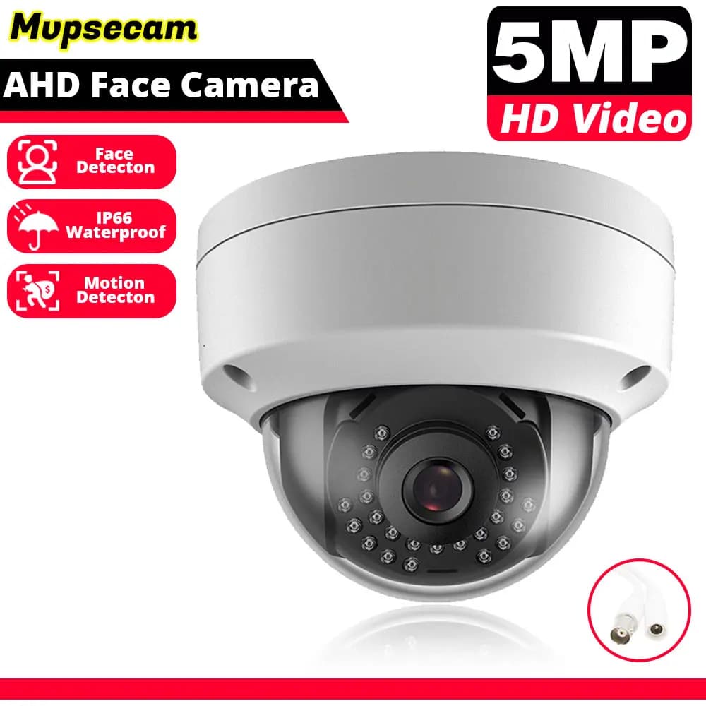 Caméra de vidéosurveillance analogique extérieure 5MP, étanche, HD AHD, pour la maison, avec capteur