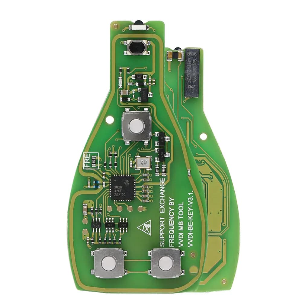 Xhorse – clé VVDI BE Pro pour Mercedes Benz V3.2, puce de clé à distance PCB, Version améliorée, int