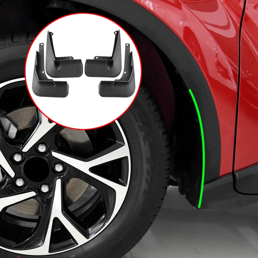 Garde-boue de voiture pour Toyota C HR, accessoires 2016 ~ 2022 IZOA CHR CH-R AX10 AX50, garde-boue 