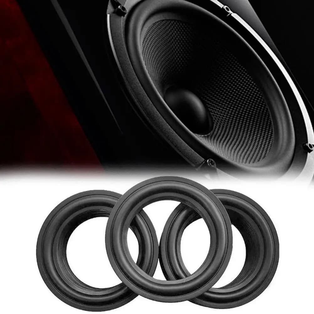 Haut-parleur surround en caoutchouc, bord de woofer, mousse de réparation audio, protection, bord su
