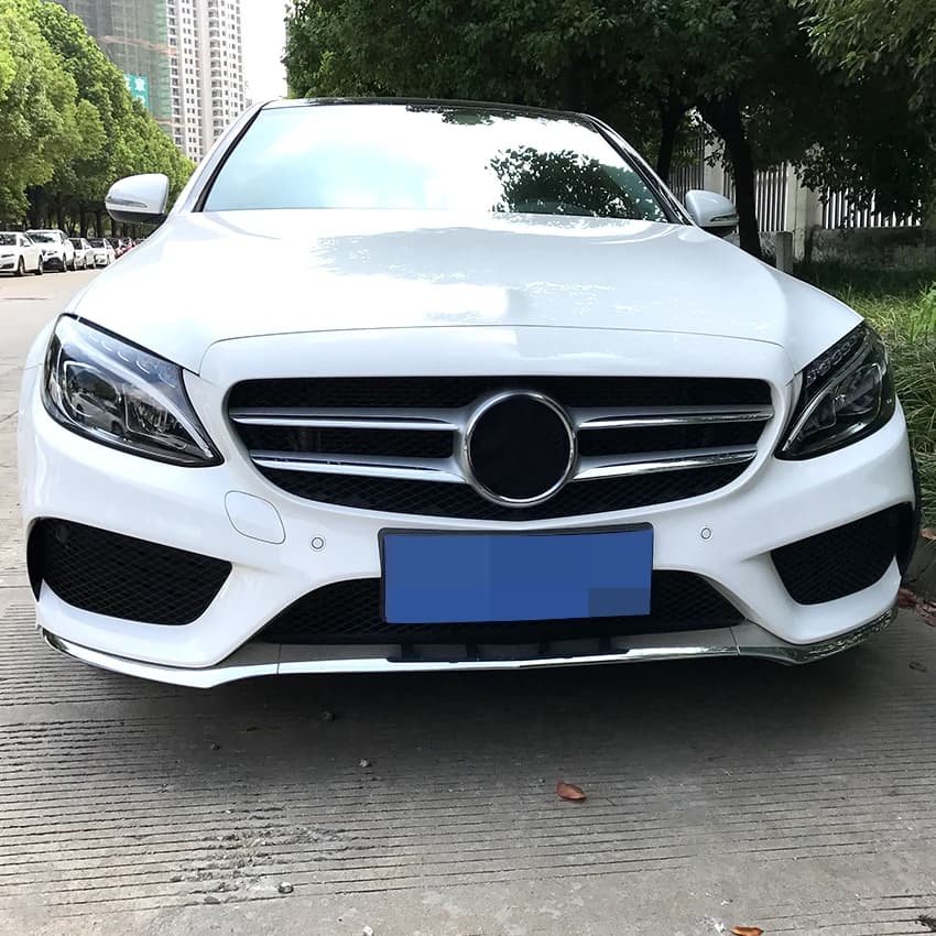 Garniture de couvercle de sortie d'air de pare-chocs avant de voiture, pour Mercedes Benz W205 class