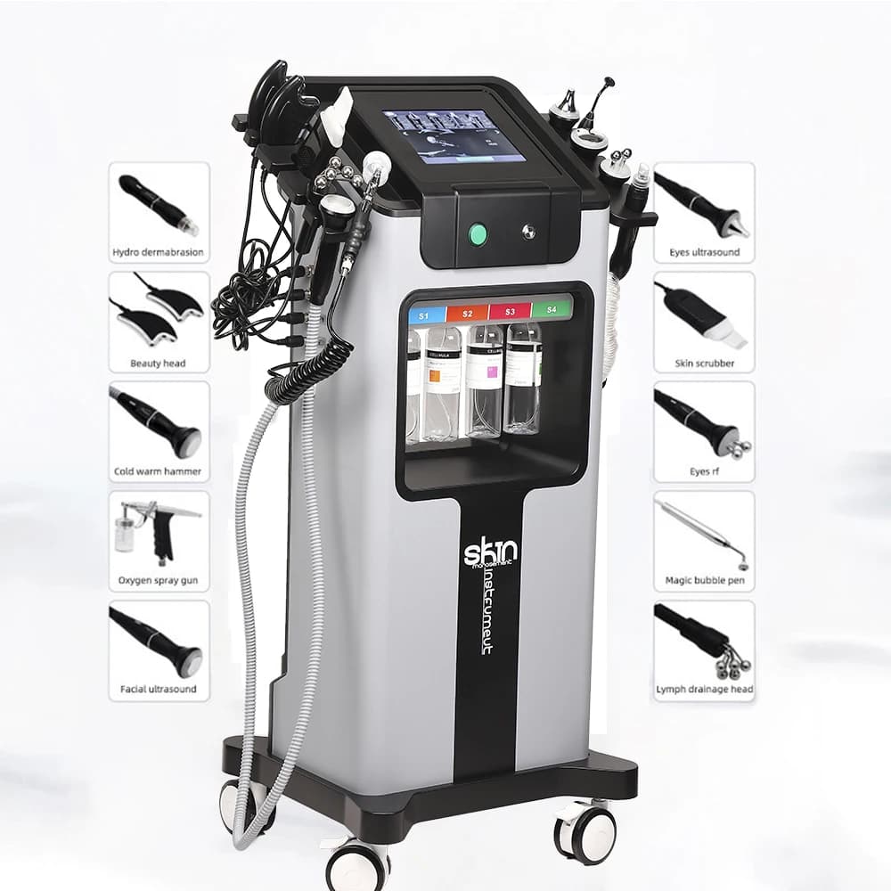 Missheart 10 en 1 eau oxygène Hydro Machine nettoyage en profondeur exfoliant gestion de la peau rég